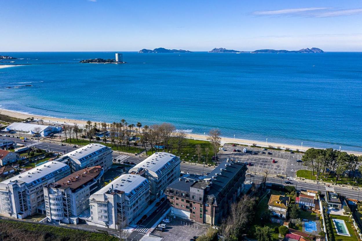Samil Apartment, Primera Linea De Playa Con Wifi Y Garaje Vigo Exterior photo